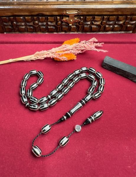 Kapsül Model Gümüş Yarma Erzurum Oltutaşı Tesbih