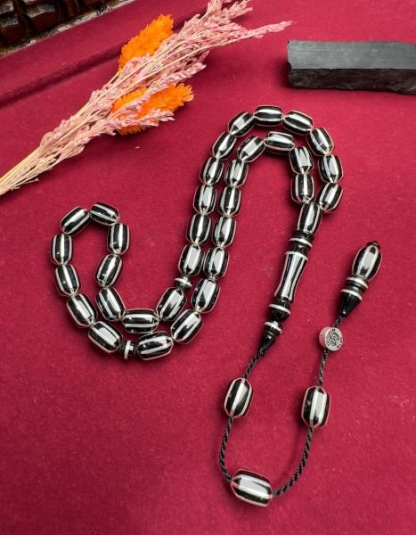 Kapsül Model Gümüş Yarma Erzurum Oltutaşı Tesbih
