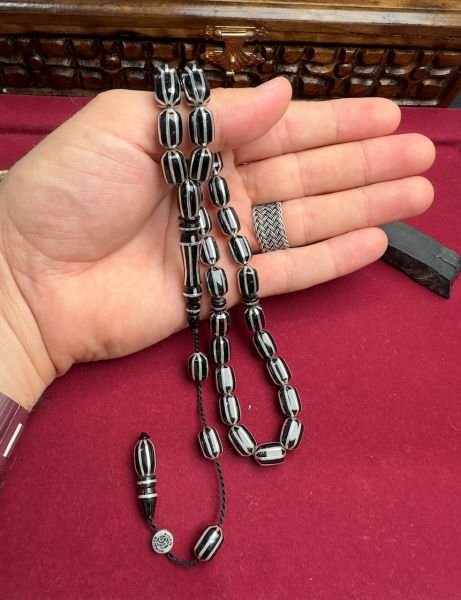 Kapsül Model Gümüş Yarma Erzurum Oltutaşı Tesbih