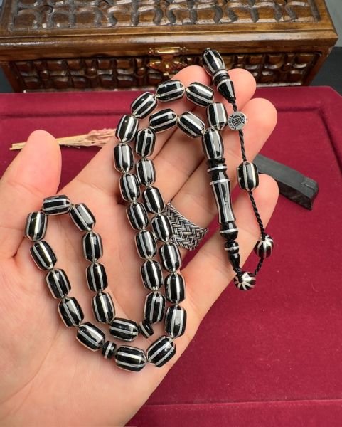 Kapsül Model Gümüş Yarma Erzurum Oltutaşı Tesbih