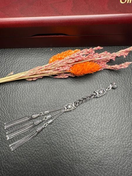 Özel Tasarım Gümüş Püskül