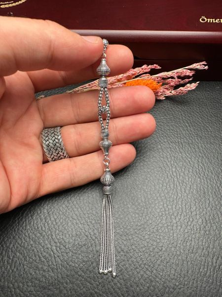 Özel Tasarım Gümüş Püskül