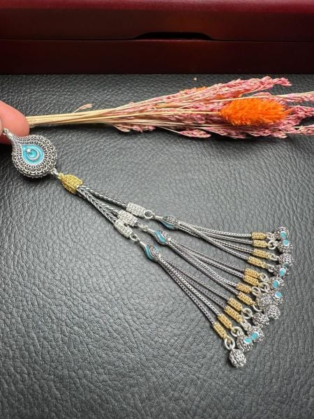 Özel Tasarım Gümüş Püskül