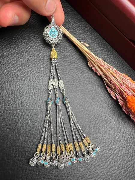 Özel Tasarım Gümüş Püskül