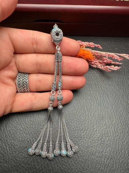 Özel Tasarım Gümüş Püskül