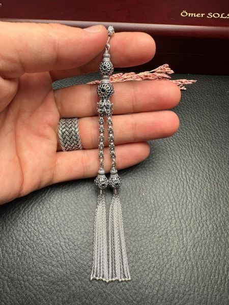 Özel Tasarım Gümüş Püskül