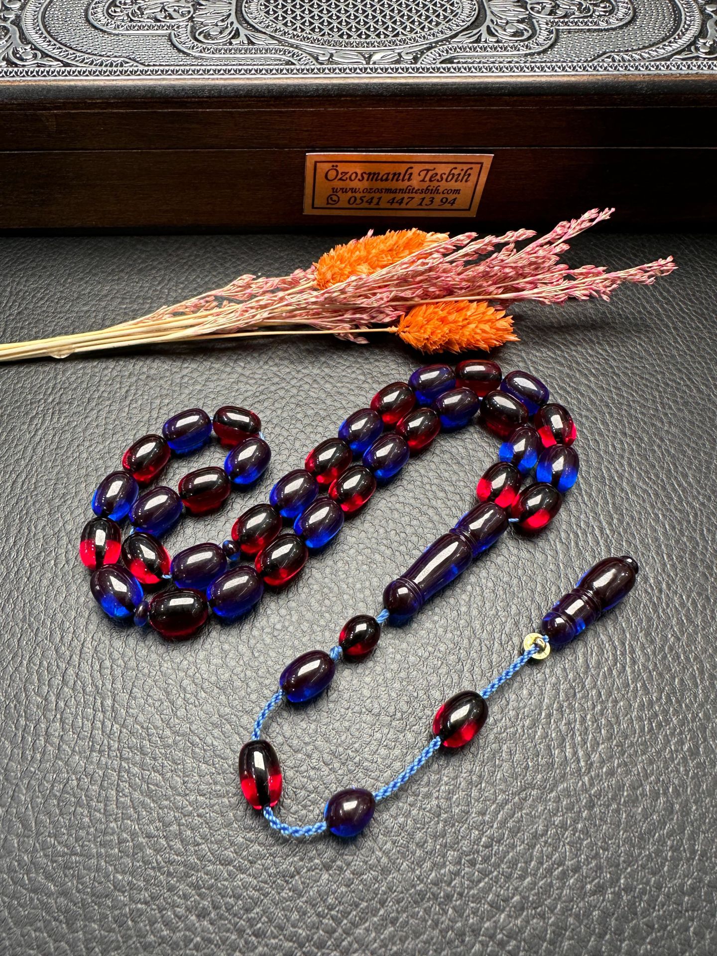 Kapsül Model Trabzonspor Taraftar Ateş Kehribar Tesbih