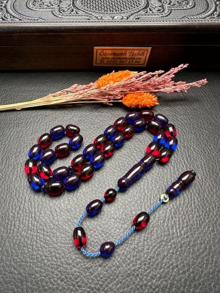 Kapsül Model Trabzonspor Taraftar Ateş Kehribar Tesbih