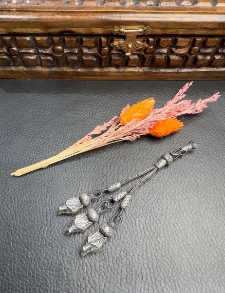 Özel Kurt Tasarım Kazaz Püskül