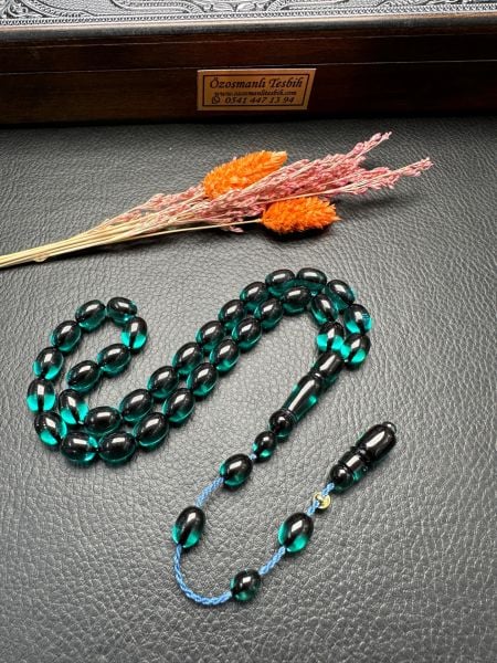 Kapsül Model Ateş Kehribar Tesbih