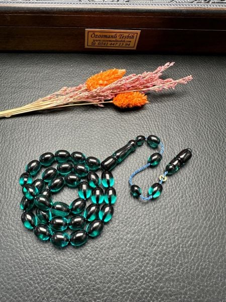 Kapsül Model Ateş Kehribar Tesbih