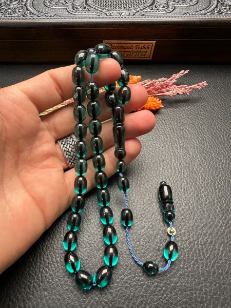 Kapsül Model Ateş Kehribar Tesbih