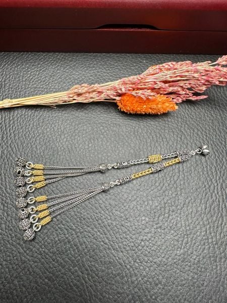 Özel Tasarım Gümüş Püskül