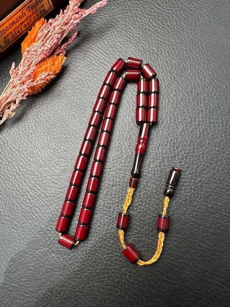 Kesme Model Sıkma Kehribar Tesbih