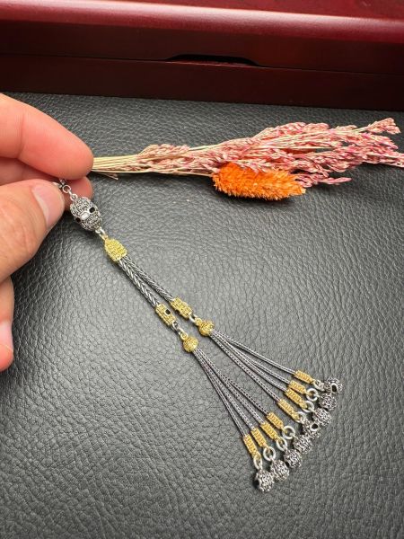 Özel Tasarım Gümüş Püskül