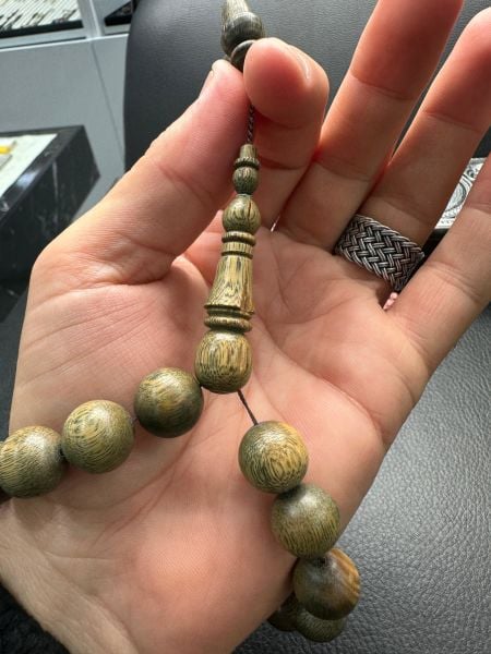 Küre Model Maskot Yeşil Pelesenk Ağacı Tesbih