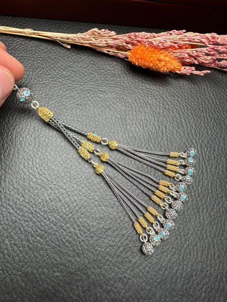 Özel Tasarım Gümüş Püskül