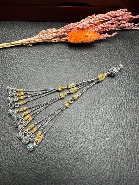 Özel Tasarım Gümüş Püskül