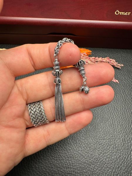 Özel Tasarım Gümüş Püskül