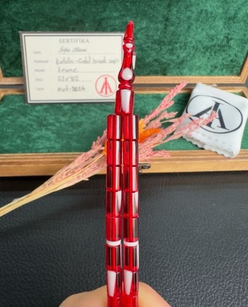 Küçük Boy Kesme Model Eski Alman Katalin Tesbih