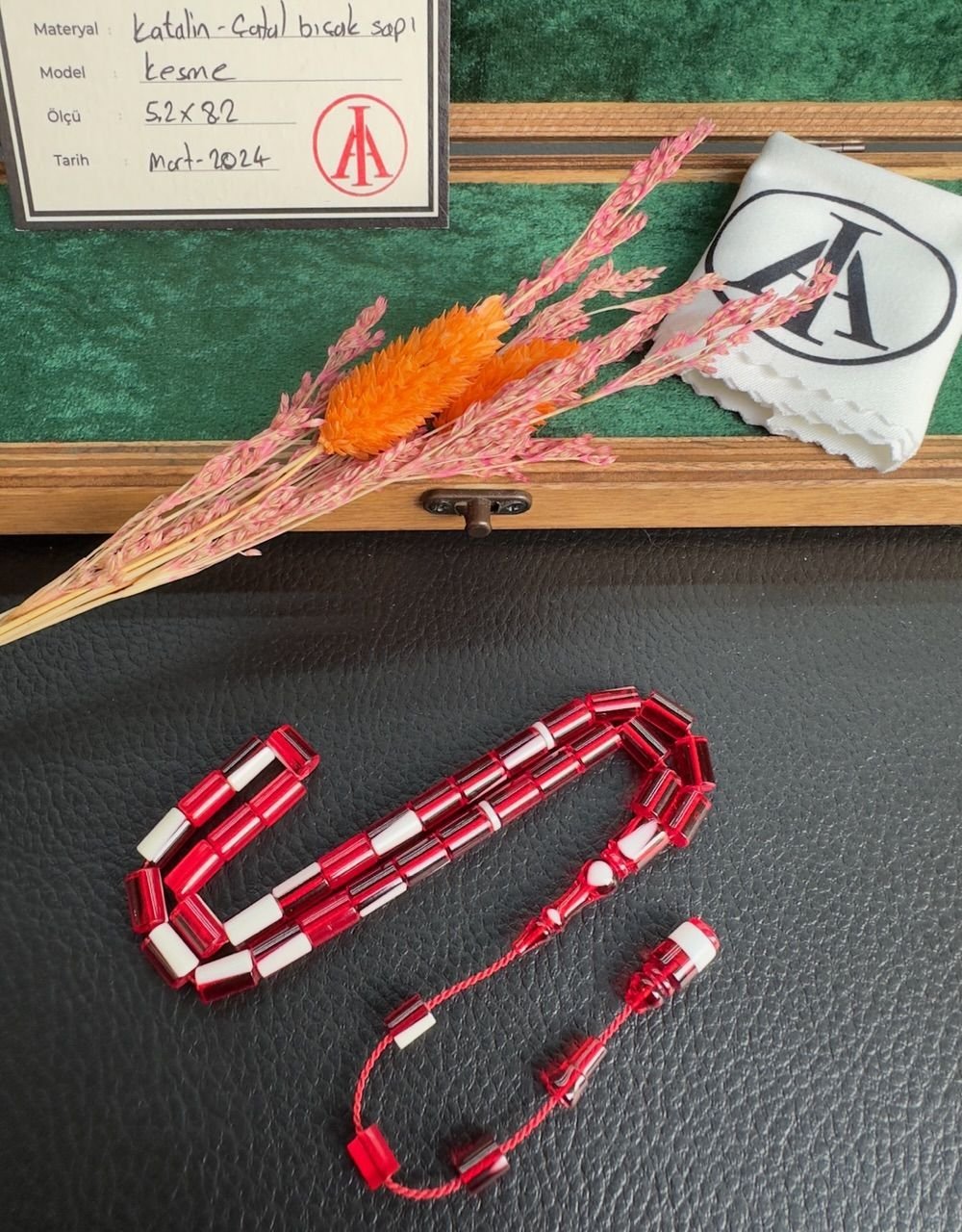 Küçük Boy Kesme Model Eski Alman Katalin Tesbih