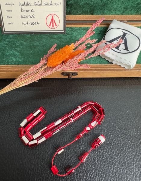 Küçük Boy Kesme Model Eski Alman Katalin Tesbih