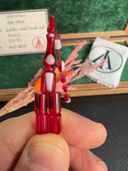 Küçük Boy Kesme Model Eski Alman Katalin Tesbih