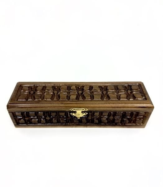 K.Maraş El Oyması Ceviz Ağacı Tesbih Kutusu