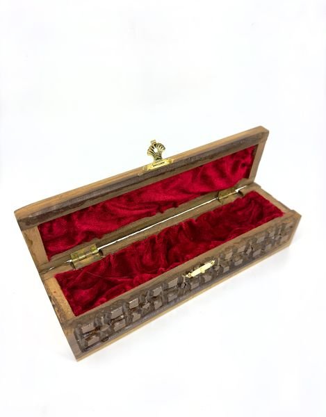 K.Maraş El Oyması Ceviz Ağacı Tesbih Kutusu