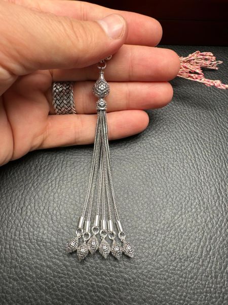 Özel Tasarım Gümüş Püskül