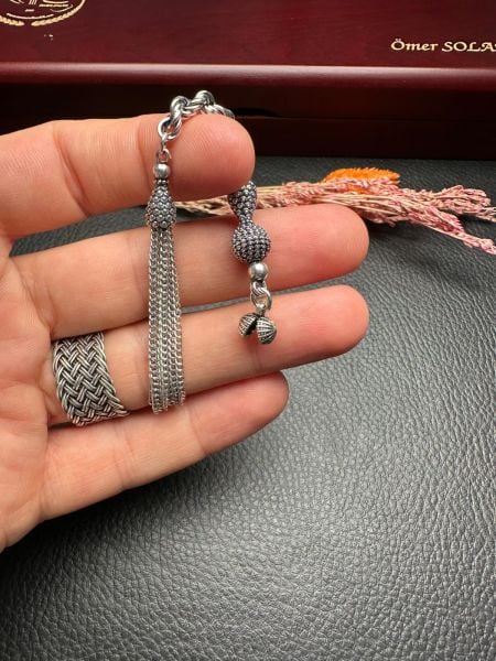 Özel Tasarım Gümüş Püskül