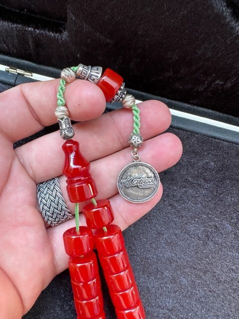 Basık Model Turuncu Yeni Katalin Tesbih