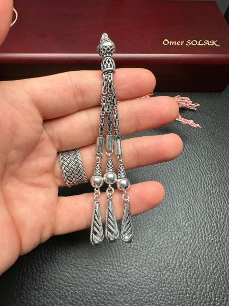 Özel Tasarım Gümüş Püskül