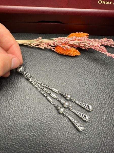 Özel Tasarım Gümüş Püskül