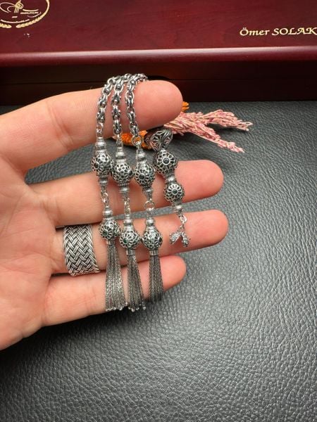 Özel Tasarım Gümüş Püskül