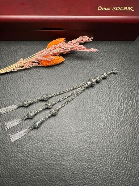 Özel Tasarım Gümüş Püskül