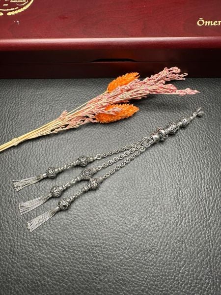 Özel Tasarım Gümüş Püskül