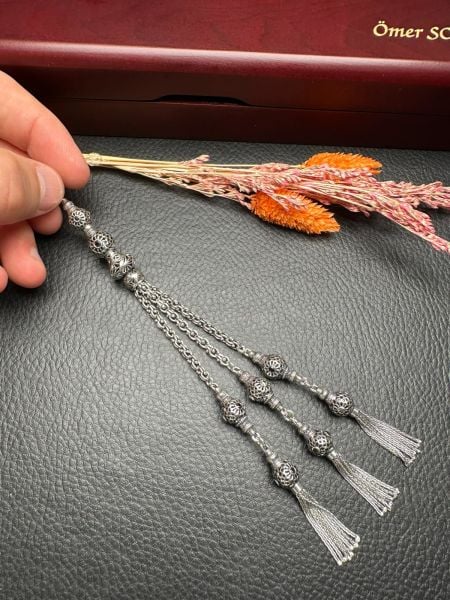 Özel Tasarım Gümüş Püskül