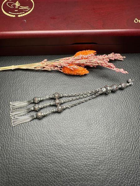 Özel Tasarım Gümüş Püskül