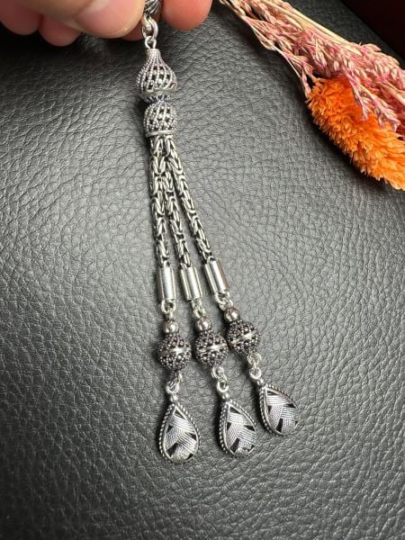 Özel Tasarım Gümüş Püskül