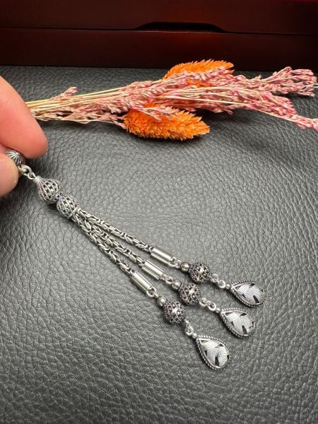 Özel Tasarım Gümüş Püskül