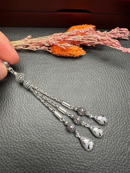 Özel Tasarım Gümüş Püskül