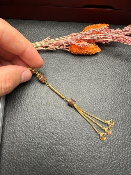 Özel Tasarım Diamond Gümüş Püskül