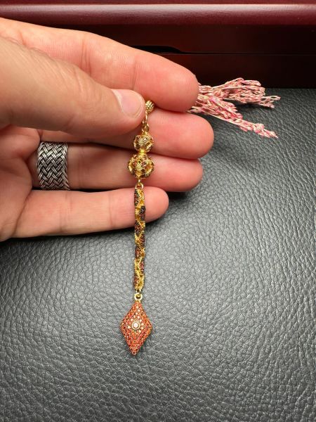 Özel Tasarım Diamond Gümüş Püskül