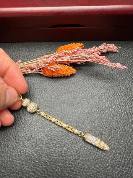 Özel Tasarım Diamond Gümüş Püskül