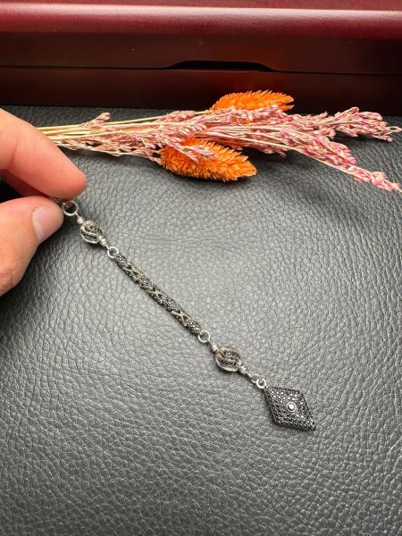 Özel Tasarım Diamond Gümüş Püskül