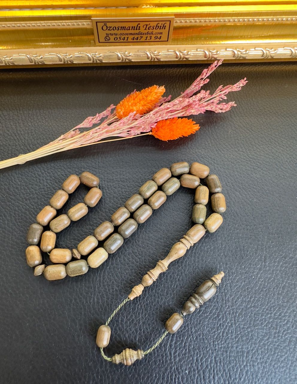 Kapsül Model Yeşil Pelesenk Ağaç Tesbih