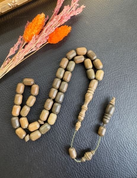 Kapsül Model Yeşil Pelesenk Ağaç Tesbih