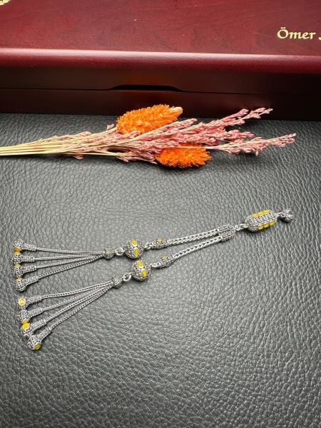 Özel Tasarım Gümüş Püskül