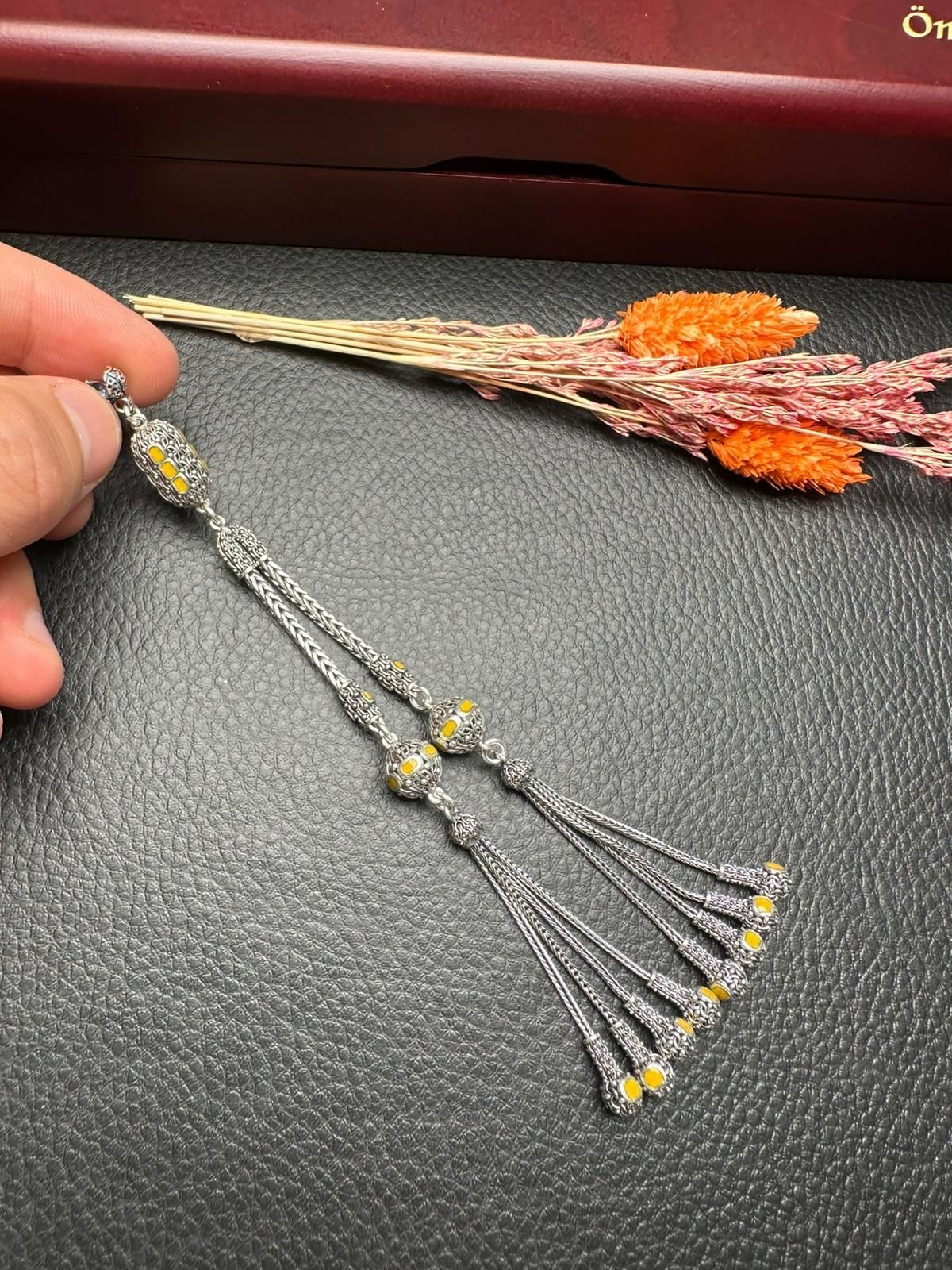 Özel Tasarım Gümüş Püskül